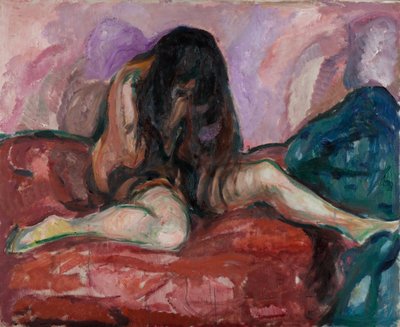 Weeping Nude by Edvard Munch